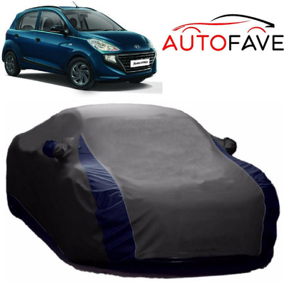 AutoFave Car Cover For Hyundai Santro (With Mirror Pockets)(Grey)
