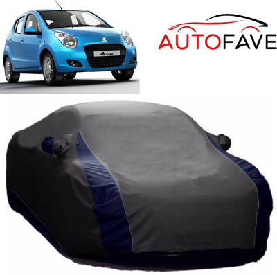 AutoFave Car Cover For Maruti Suzuki A-Star (With Mirror Pockets)(Grey)