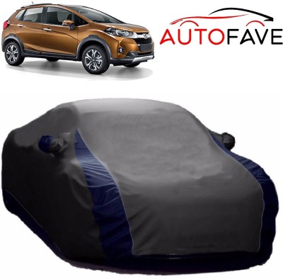 AutoFave Car Cover For Honda WR-V (With Mirror Pockets)(Grey)