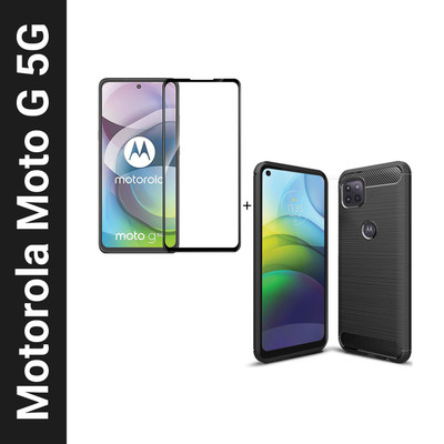 Flipkart SmartBuy Back Cover for Motorola Moto G 5G(Black)