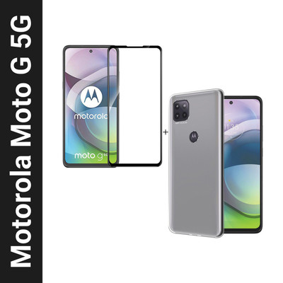 Flipkart SmartBuy Back Cover for Motorola Moto G 5G(Transparent, Silicon)
