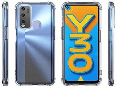 OffersOnly Bumper Case for Vivo Y50 Soft Smooth(Transparent, Shock Proof, Silicon, Pack of: 1)