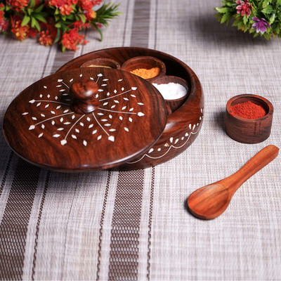 Giftoshopee Spice Set Wooden(1 Piece)