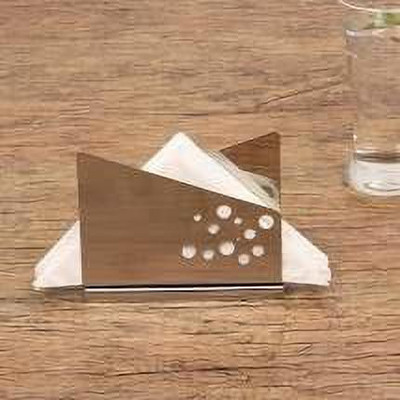 GAFFEL 1 Compartments Stainless Steel tissue holder(Silver)