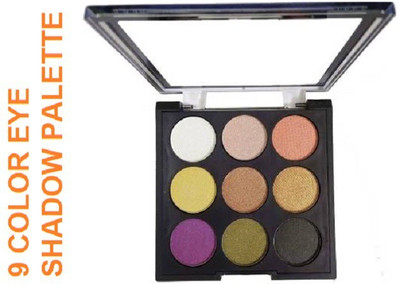 MYEONG BEST SHIMMER SHINY LONG WEAR WATERPROOF EYE SHADOW PALETTE 12 g(MULTI-COLOR)