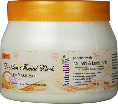 57% OFF on NutriGlow De Tan Facial Pack(500 g) 57% OFF on NutriGlow De Tan Facial Pack(500 g)