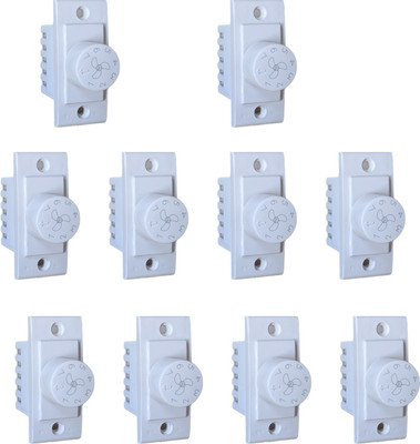 ASHIRWAD SWITCH 7 FAN REGULATOR Step-Type Button Regulator