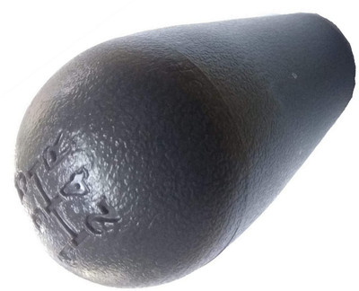 OGLS Rubber, Plastic Fortuner Black color Gear Knob(Black)