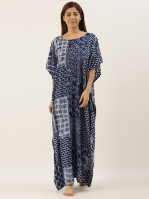 Banno's Swagger Printed Rayon Women Kaftan