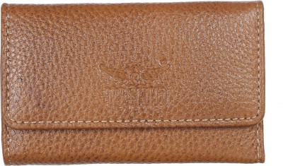 MASKINO Genuine Leather Key Pouch Tan NDM Key Chain