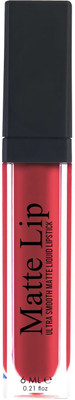 FLENGO Matte Lip Ultra Smooth Matte Liquid Lipstick(Shade-7, 6 ml)