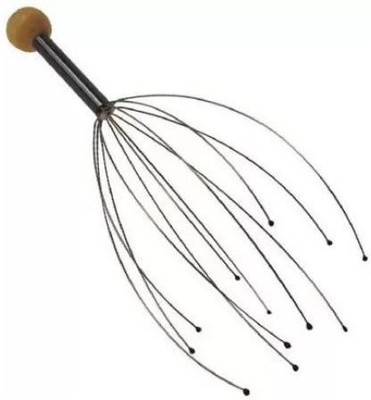 SBTs Deep Handle Cap Head Massager Head Neck Scalp Massager - 1 PC Massager (Steel) Deep Head Scalp Massager Massager(Multicolor)