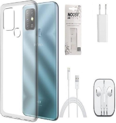 Mozgo Cover Accessory Combo for INFINIX HOT 10(Multicolor)