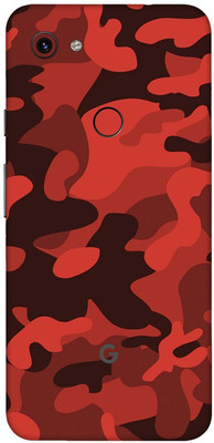 Vcare GadGets Google Pixel 3A XL Mobile Skin(Red)