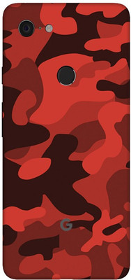 Vcare GadGets Google Pixel 3 Mobile Skin(Red)