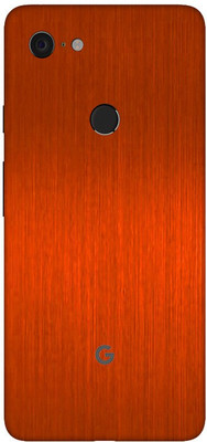 Vcare GadGets Google Pixel 3 Mobile Skin(Orange)
