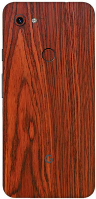 Vcare GadGets Google Pixel 3A XL Mobile Skin(Dark Wood)