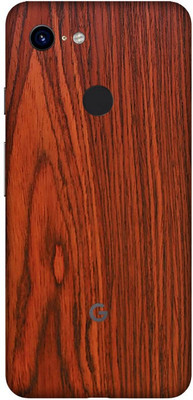 Vcare GadGets Google Pixel 3XL Mobile Skin(Dark Wood)
