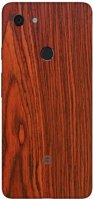 Vcare GadGets Google Pixel 3 Mobile Skin(Dark Wood)