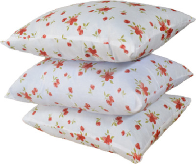 SANJU BROTHER LUXORY Microfibre Floral Sleeping Pillow Pack of 3(Multicolor)