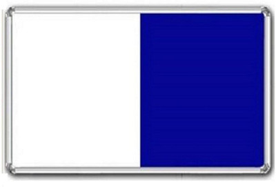 Naygt Combination Magnetic board ( whiteboard and pin up board on same side ). It is made up of good quality material and dual coated for Home, Kids, Office and School (White,Blue) 2*3ft ( 60cm x 90cm)Pack of 1_AS18 combination board_f53 Bulletin Board(White & Blue) Naygt Combination Magnetic board ( whiteboard and pin up board on same side ). It is made up of good quality material and dual coated for Home, Kids, Office and School (White,Blue) 2*3ft ( 60cm x 90cm)Pack of 1_AS18 combination board_f53 Bulletin Board(White & Blue)