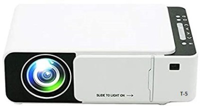 IBS T5 Smart Projector HD 3D WiFi miracast 3200 Lumens Home Cinema Projector (4700 lm) Portable Projector(White)