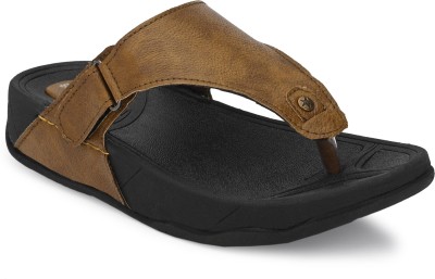 BIG FOX Miracle Men Sandals(Tan , 6)