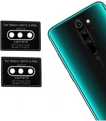 ShopeeQ Back Camera Lens Glass Protector for Redmi Note 8 Pro, Camera Guard(Pack of: 2)