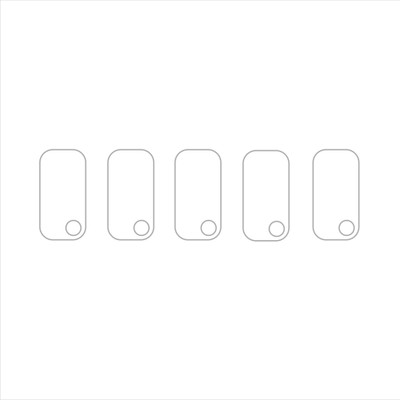 Ten To 11 Back Camera Lens Glass Protector for Realme X7 Pro(Pack of: 5)