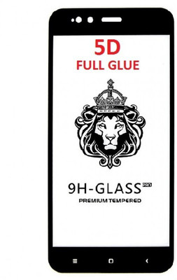 9H Edge To Edge Tempered Glass for Mi A1(Pack of 1)