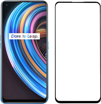 iZAP Edge To Edge Tempered Glass for Realme X7, Realme X7 Pro, Oppo F17 Pro, Oppo A93, Reno 4 Lite, Reno 4, Reno SE(Pack of 1)