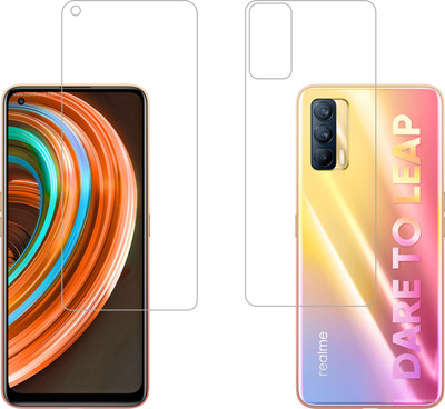 Vatsin Front and Back Screen Guard for Realme X7(Pack of 2)