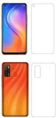 PR SMART Front and Back Tempered Glass for TECNO Spark 5 Pro(Pack of 2)