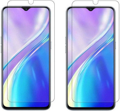HQ Protection Tempered Glass Guard for Realme C2(Pack of 2)
