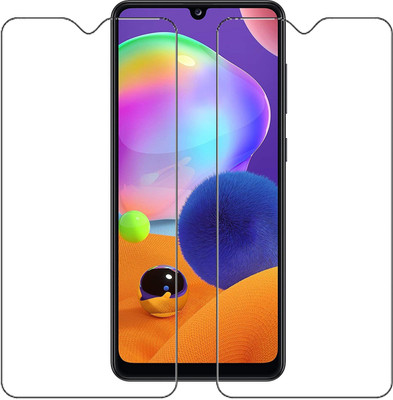 HOBBYTRONICS Tempered Glass Guard for Samsung Galaxy M02(Pack of 2)