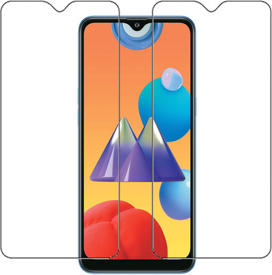 HOBBYTRONICS Tempered Glass Guard for Samsung Galaxy M02(Pack of 2)
