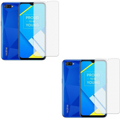 HQ Protection Tempered Glass Guard for Realme 3 Pro(Pack of 2)