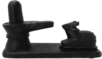 VALUE CRAFTS Decorative Showpiece  -  8.8 cm(Stone, Black)