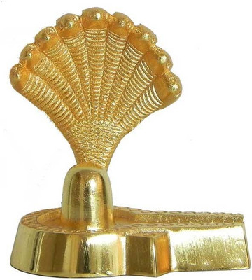 CraftEra Decorative Showpiece  -  7 cm(Brass, Gold)