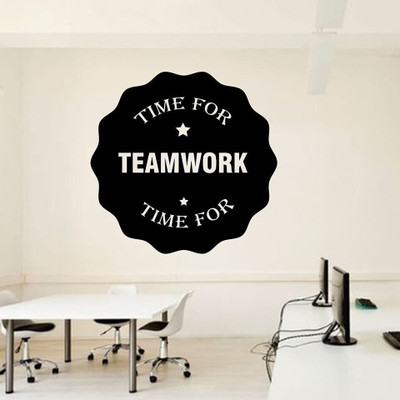 amazinghubsolution 59 cm a...goalteamwork Self Adhesive Sticker(Pack of 1)