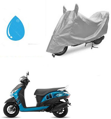 Atulit enterprises Waterproof Two Wheeler Cover for Yamaha(Alpha, Silver)