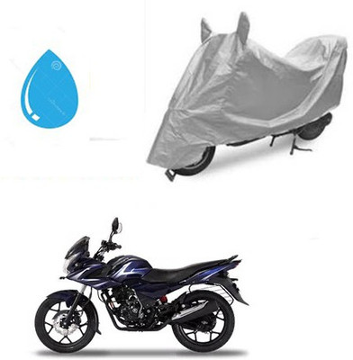RPSENTTERPR Waterproof Two Wheeler Cover for Bajaj(Discover 150 f, Silver)