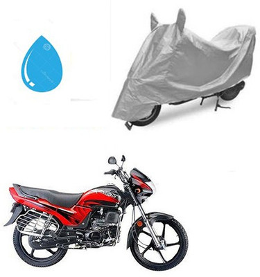 HYBRIDS COLLECTION Waterproof Two Wheeler Cover for Honda(Passion Plus, Silver)