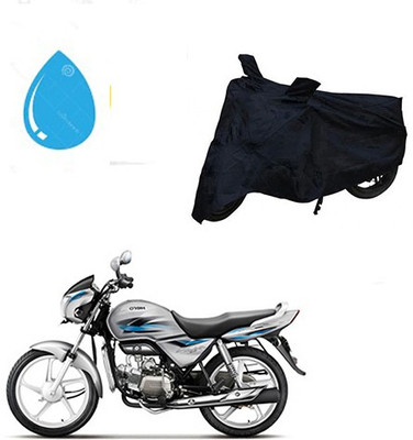 THE REAL ARV Waterproof Two Wheeler Cover for Hero(Splendor Pro, Black)
