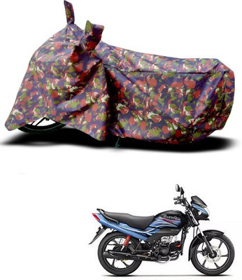 MMSSTAR Waterproof Two Wheeler Cover for Hero(Passion Plus, Multicolor)