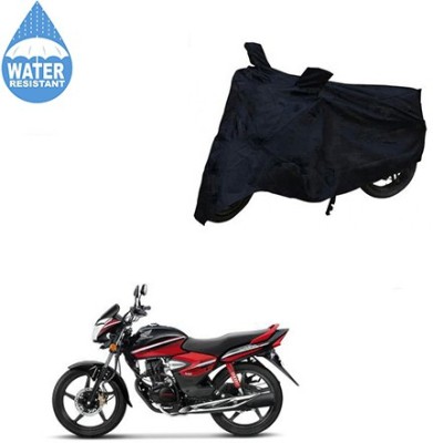 SRENTERPRISES Two Wheeler Cover for Honda(CB Shine, Black)