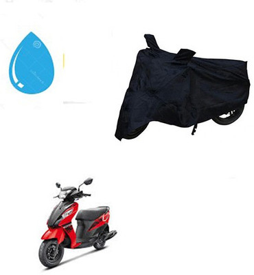Atulit enterprises Waterproof Two Wheeler Cover for Suzuki(Let's, Black)