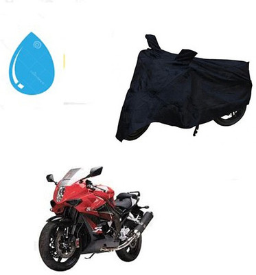 HYBRIDS COLLECTION Waterproof Two Wheeler Cover for Hyosung(GT650R, Black)