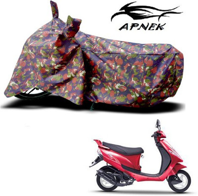 APNEK Waterproof Two Wheeler Cover for Mahindra(Kine, Multicolor)