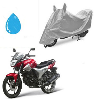 Atulit enterprises Waterproof Two Wheeler Cover for Yamaha(SZ X, Silver)